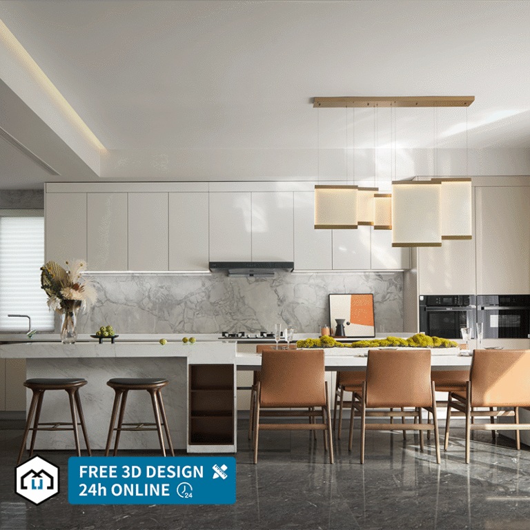 modern kitchen cabinet